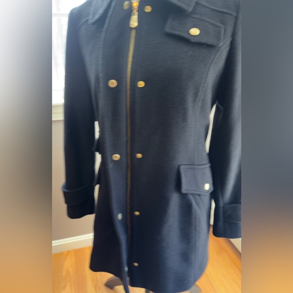 Ellen Tracy Women's Black Wool Coat - Picture 5 of 16